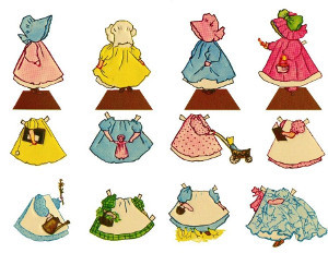 modelli sunbonnet sue