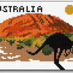 Cartoline a Punto Croce – Australia